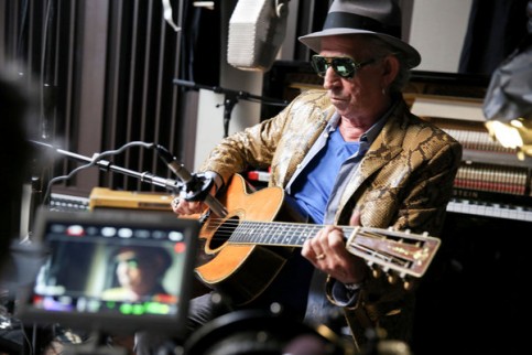Keith Richards in the coming Netflix documentary “Keith Richards: Under the Influence.” Credit J. Rose/Netflix