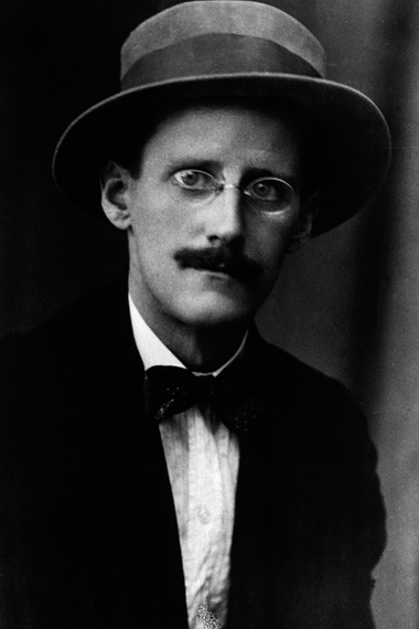 The dapper James Joyce. Photograph: Hulton Archive/Getty Images