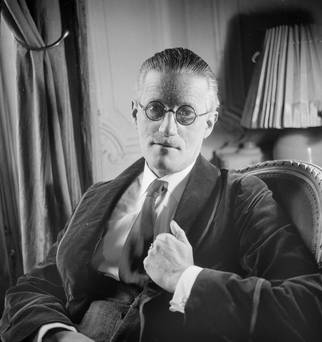 James Joyce pictured in Paris in 1934. Photo: Lipnitzki/Roger Viollet/Getty Images